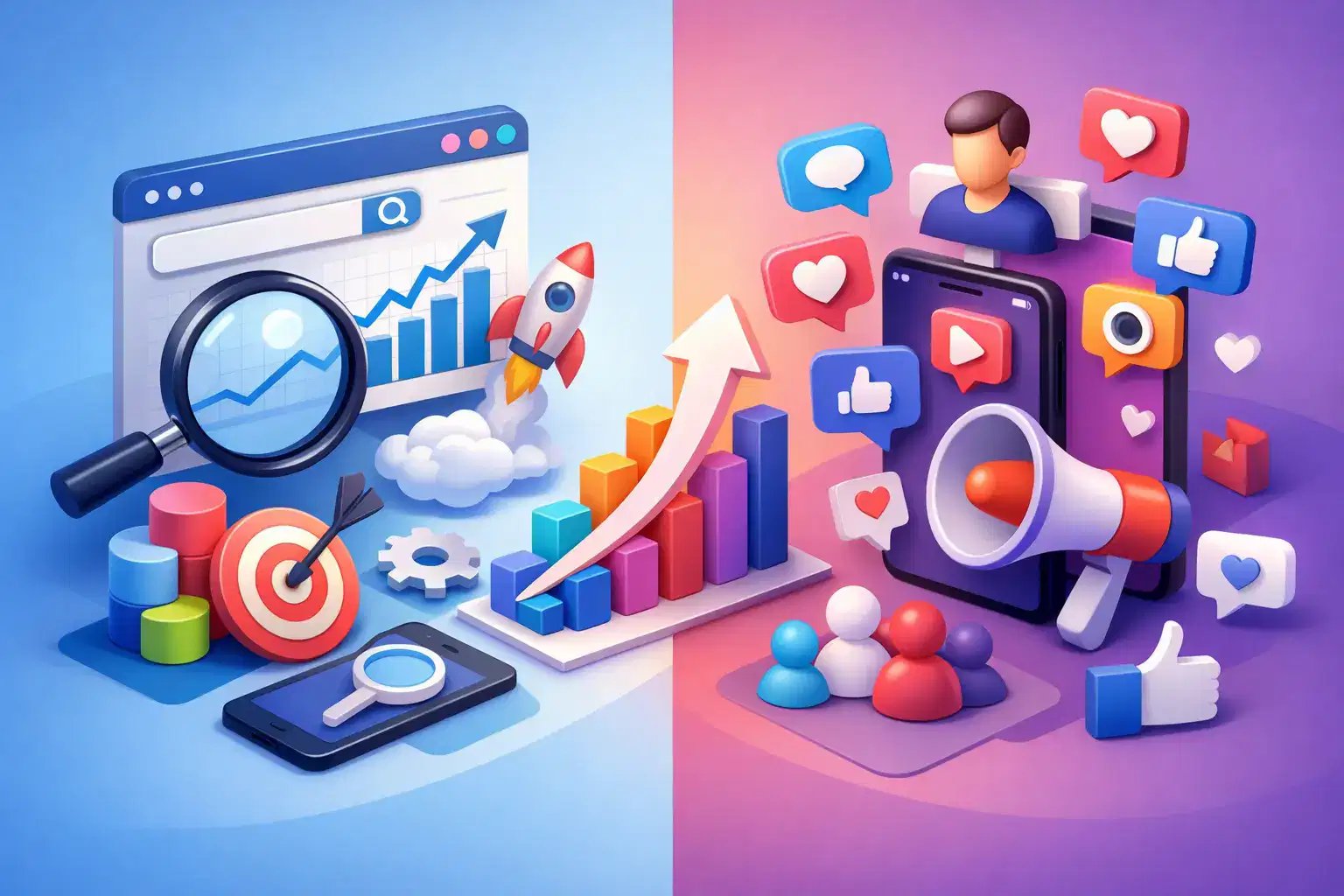 SEO vs Social Media: Which Drives Growth?