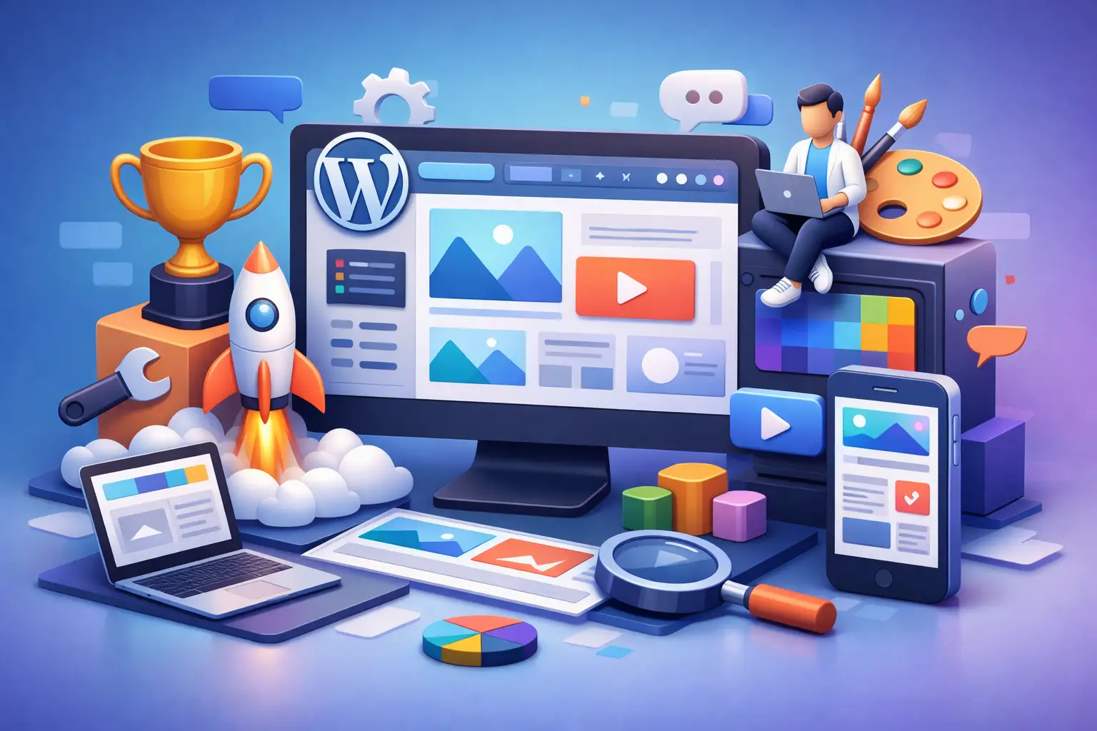 Why a WordPress Web Design Agency Wins