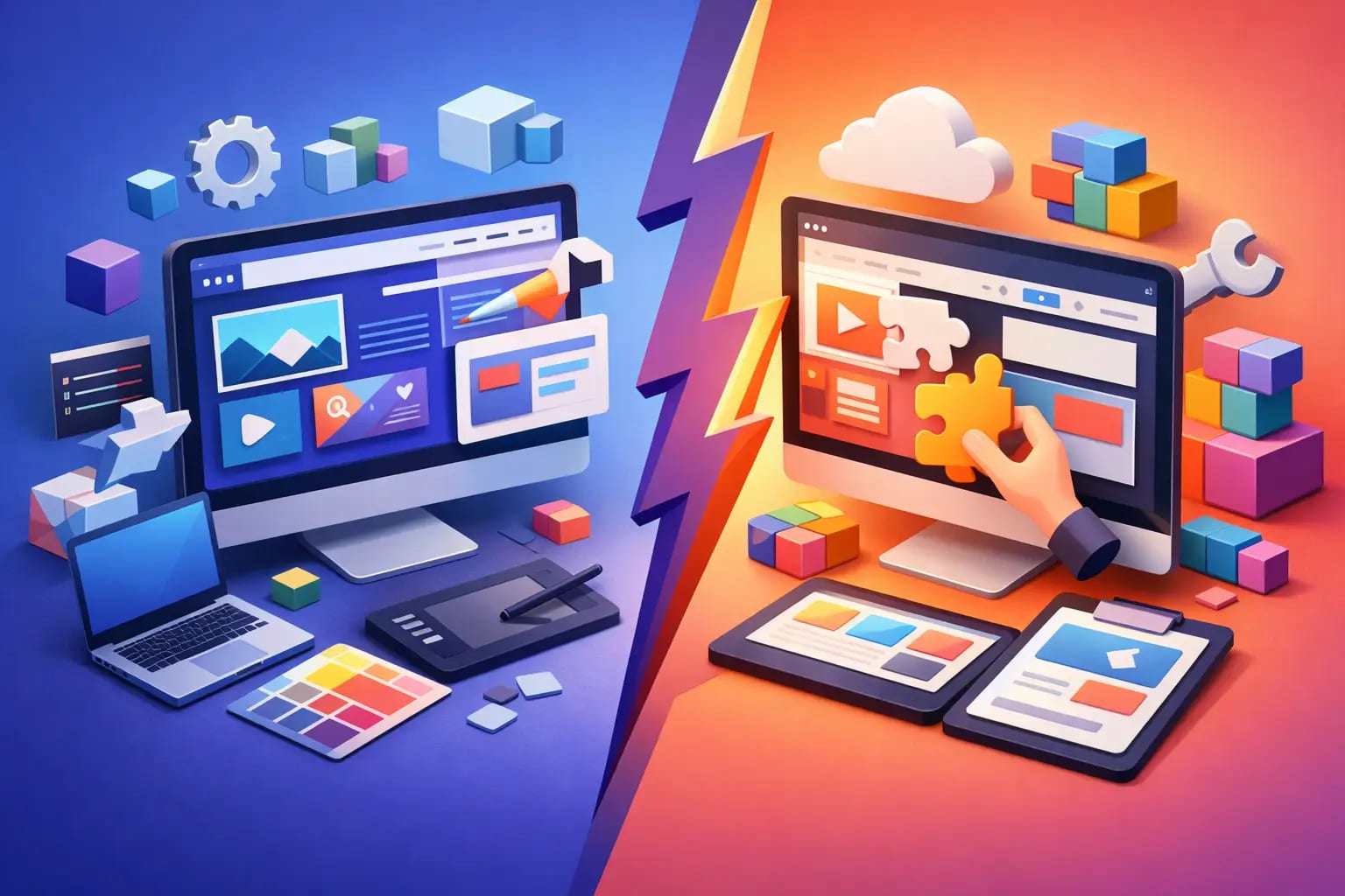 Custom Website Versus Website Builder: Which Wins?